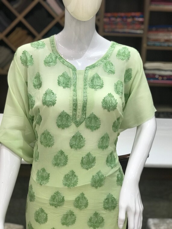kashmiri embroidery designer suits