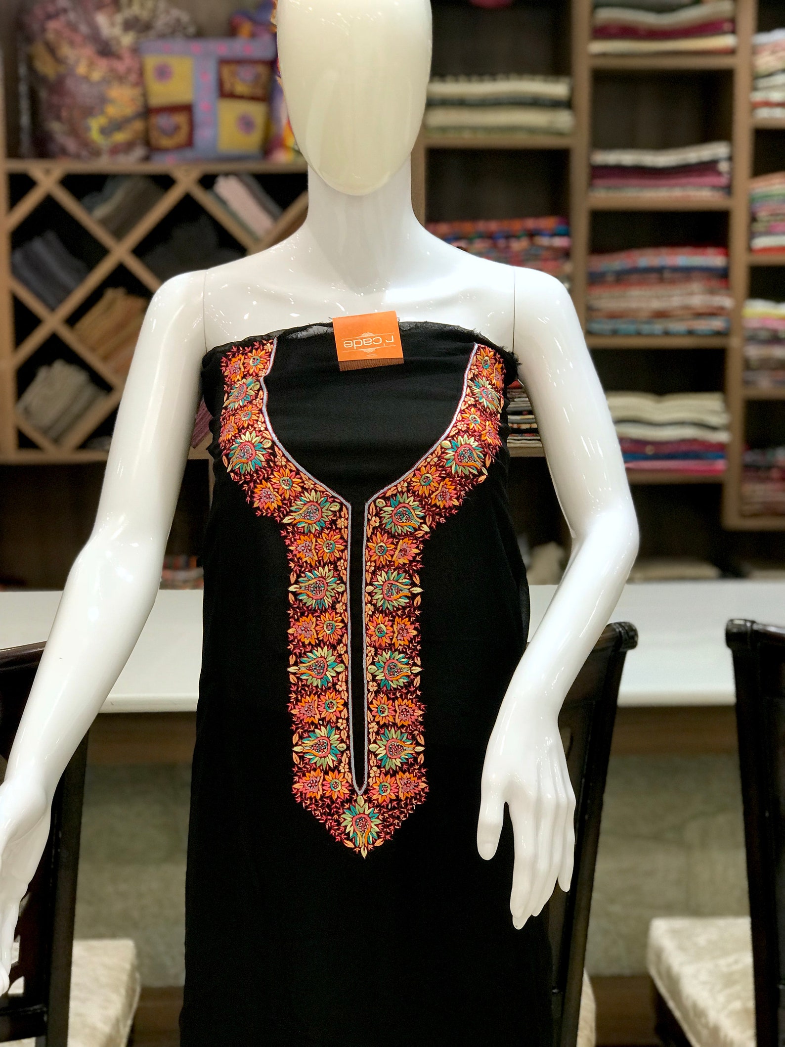 Thread Hand Embroidered Woman Suit Designer Salwar Suits Etsy