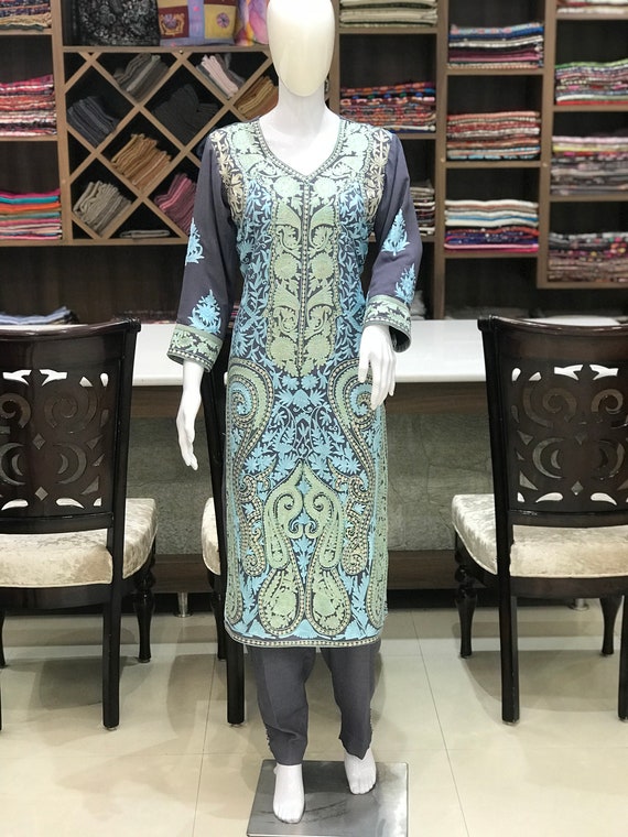 kashmiri suit design