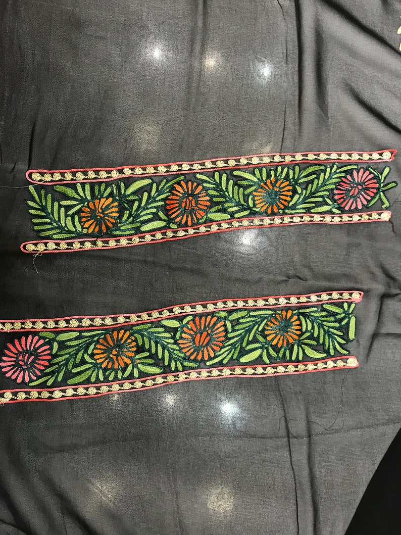 Kashmiri Aari Embroidered Suit, Women Indian Ethnic Wear, Party Wear, Designer Suits, Kashmir Suits, Indian Wedding Suits, Salwar Kameez image 8