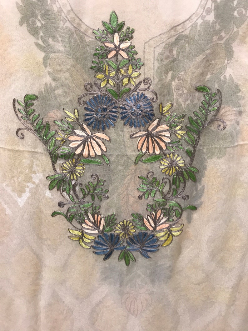 Kashmiri Aari Embroidered Suit, Women Indian Ethnic Wear, Party Wear, Designer Suits, Kashmir Suits, Indian Wedding Suits, Salwar Kameez image 3