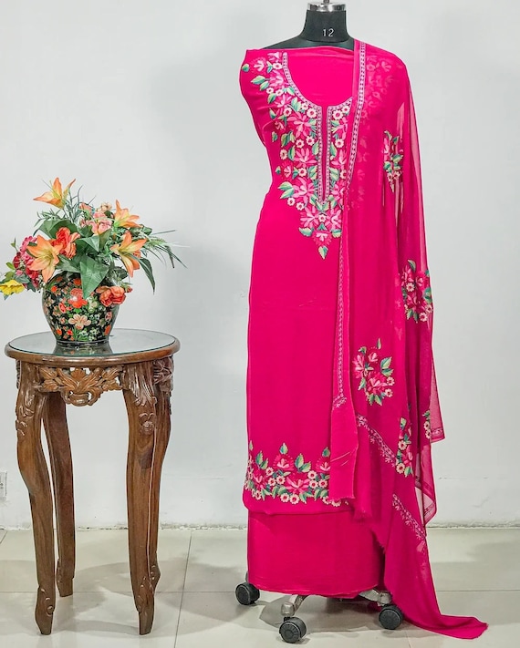 Designer Punjabi Suits Patiala | Embroidery Fashion
