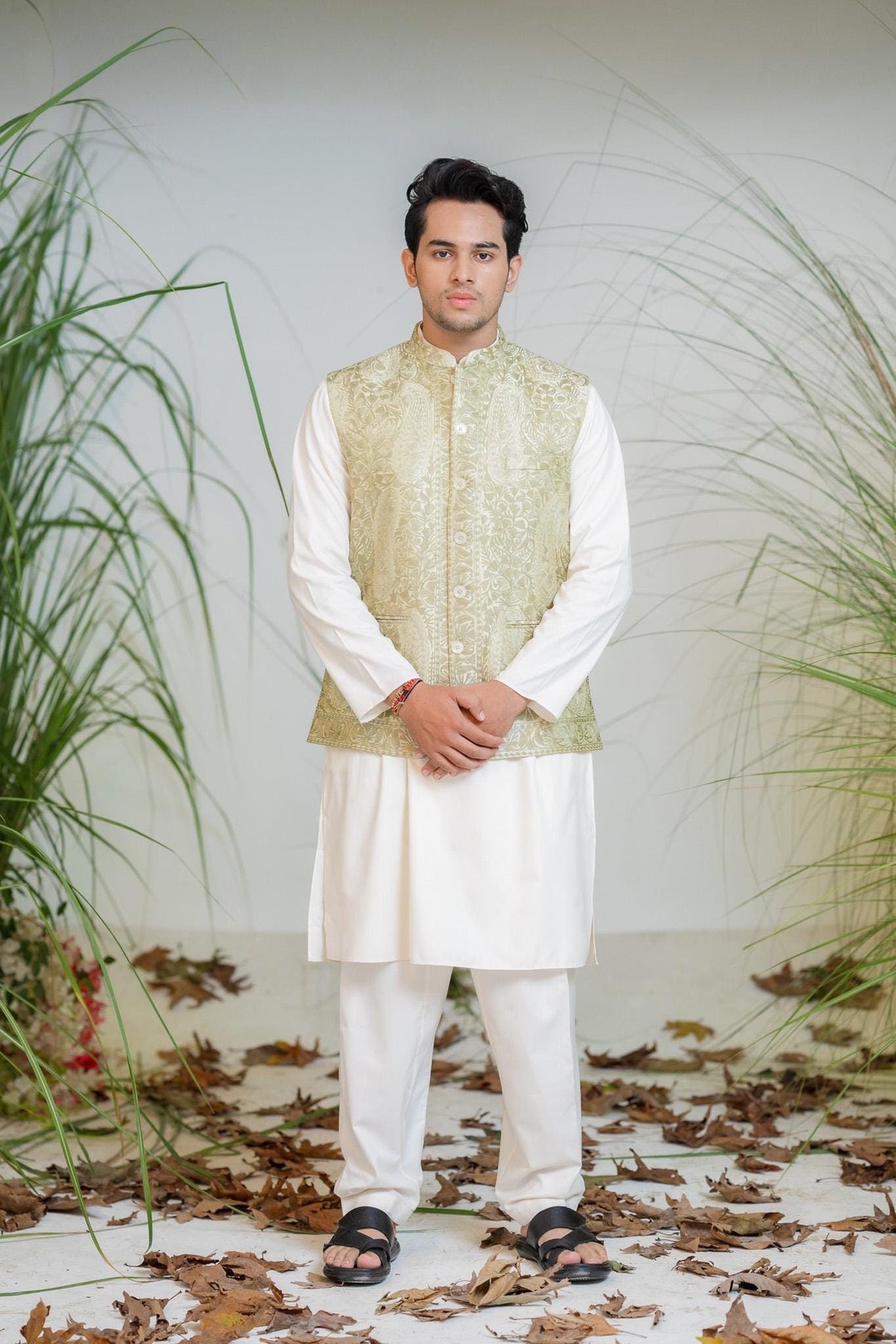 The Asmaani Nehru Jacket - Persian