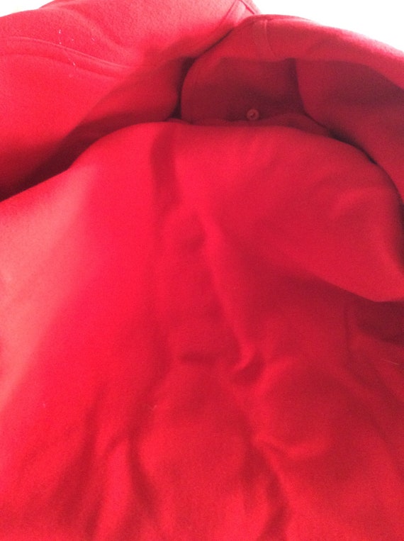 NINA RICCI PARIS 1960’s Red Wool Coat - image 10