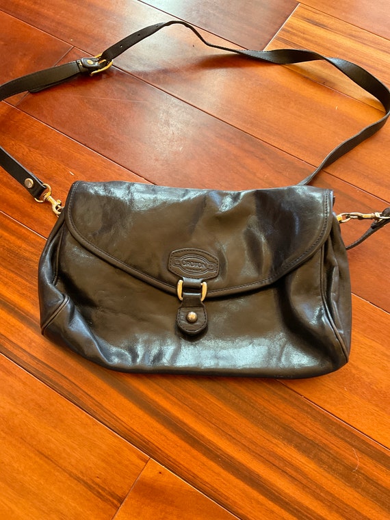 OROTON Leather Handbag Etsy