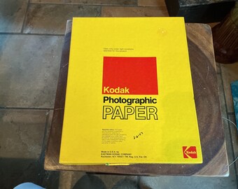 PAPIER PHOTOGRAPHIQUE KODAK Années 70