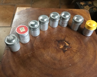 Botes de película metálica vintage de 35 mm (8)