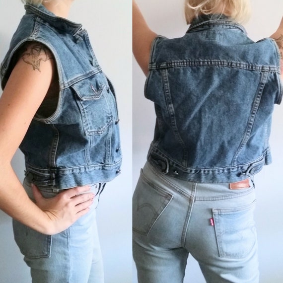 Calvin Klein Denim Vest Vintage 