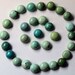 Natural Tibetan Turquoise AAA Quality 6x6mm Round Loose Gemstones cabochon Calibrated.