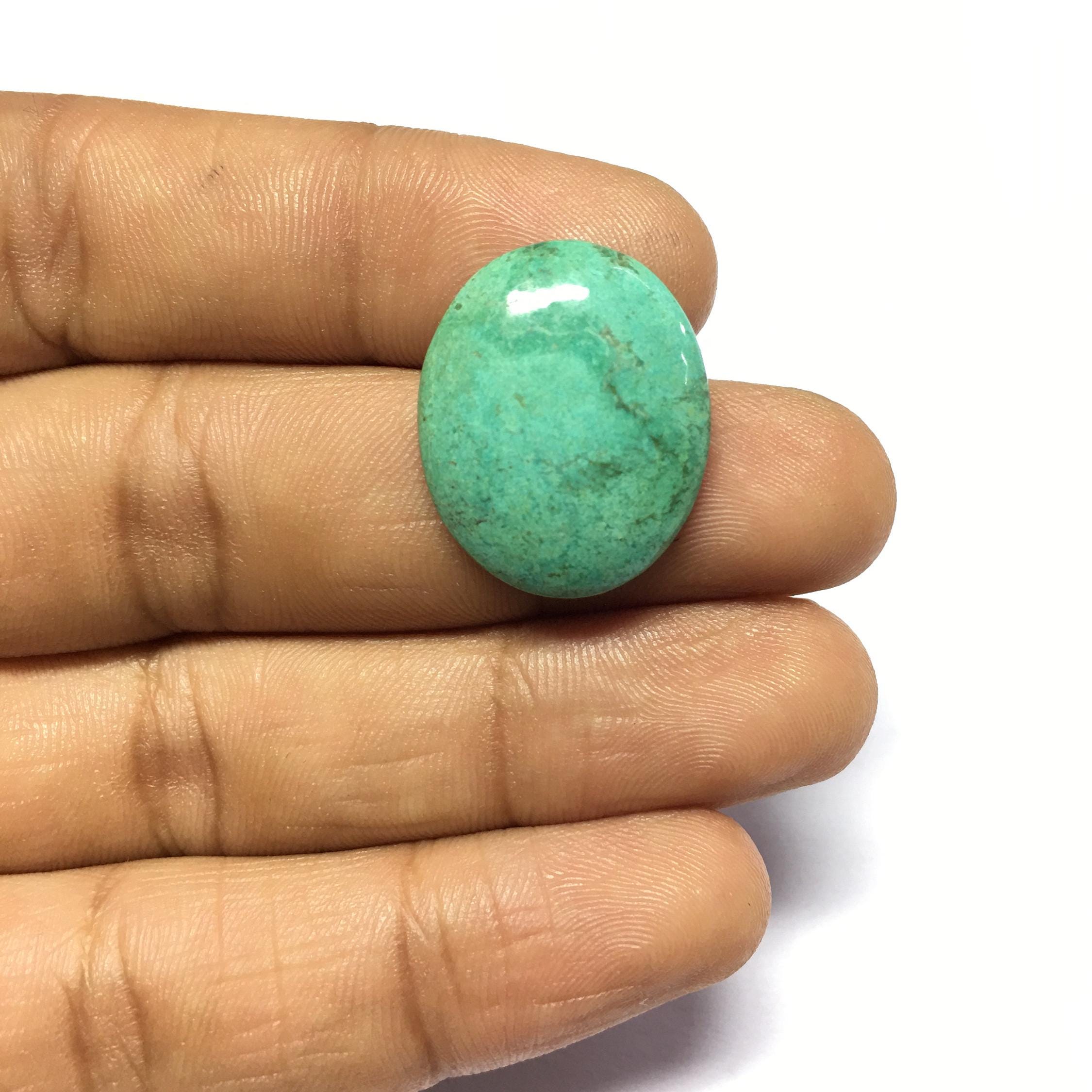 Natural Tibetan Turquoise Gemstone Turquoise Cabochon Tibetan Turquoise Handmade Making Turquoise Stone Genuine Turquoise (Stone As Picture)