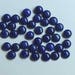 Natural AAA Quality Lapis Lazuli Gemstone Cabochon 3x3mm Round smooth cabochons Loose Gemstones calibrated