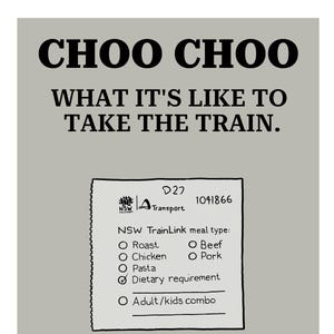 CHOO CHOO 電車に乗るのはどんな感じ？