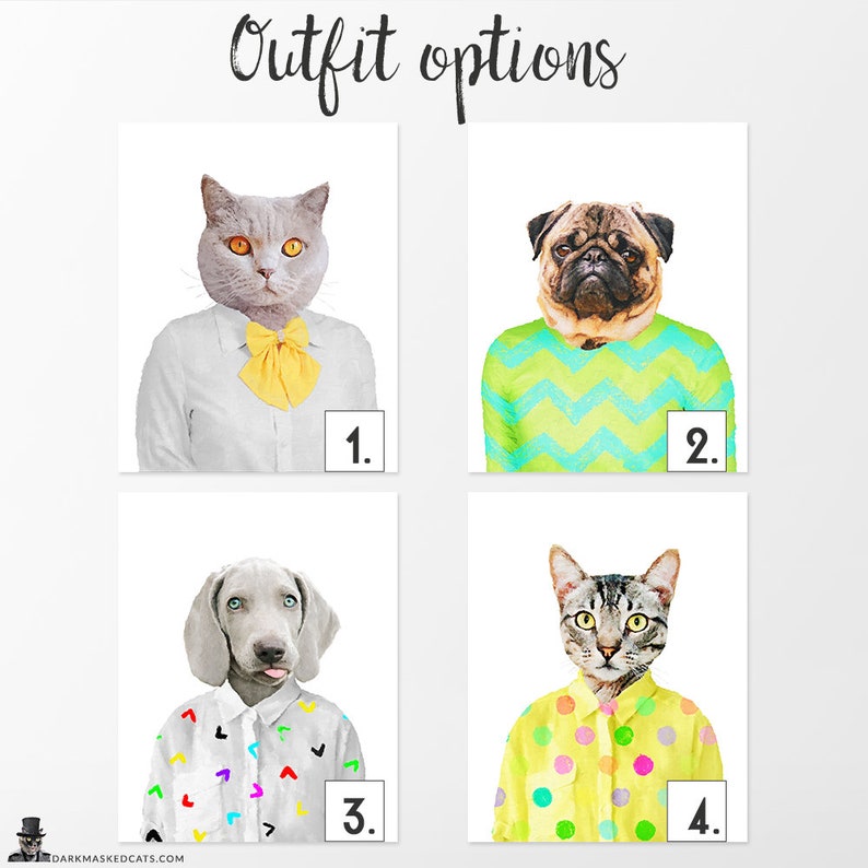 Custom Pet Portrait Personalized Easter Cards Custom Pet Easter Cards Easter Card Of 3 Or More Pets Funny Pet Portrait Pet Portraits Art Collectibles Truongsinhhoc Com Vn