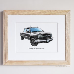 Car Drawing, Custom Car Portrait, Car Custom Digital Hand Drawn Portrait, Car Painting From Photo, Personalized Gift for Car Enthusiast image 6