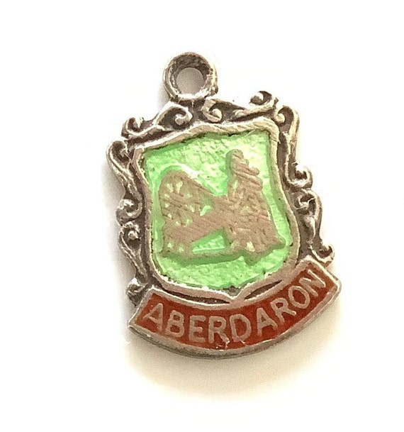Wales Aberdaron Vintage Silver Bracelet Travel Sh… - image 1