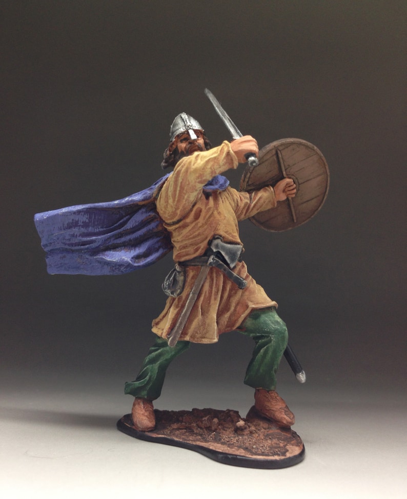 Viking XI century Collectibles Action Figures Tin Toy Soldiers Etsy