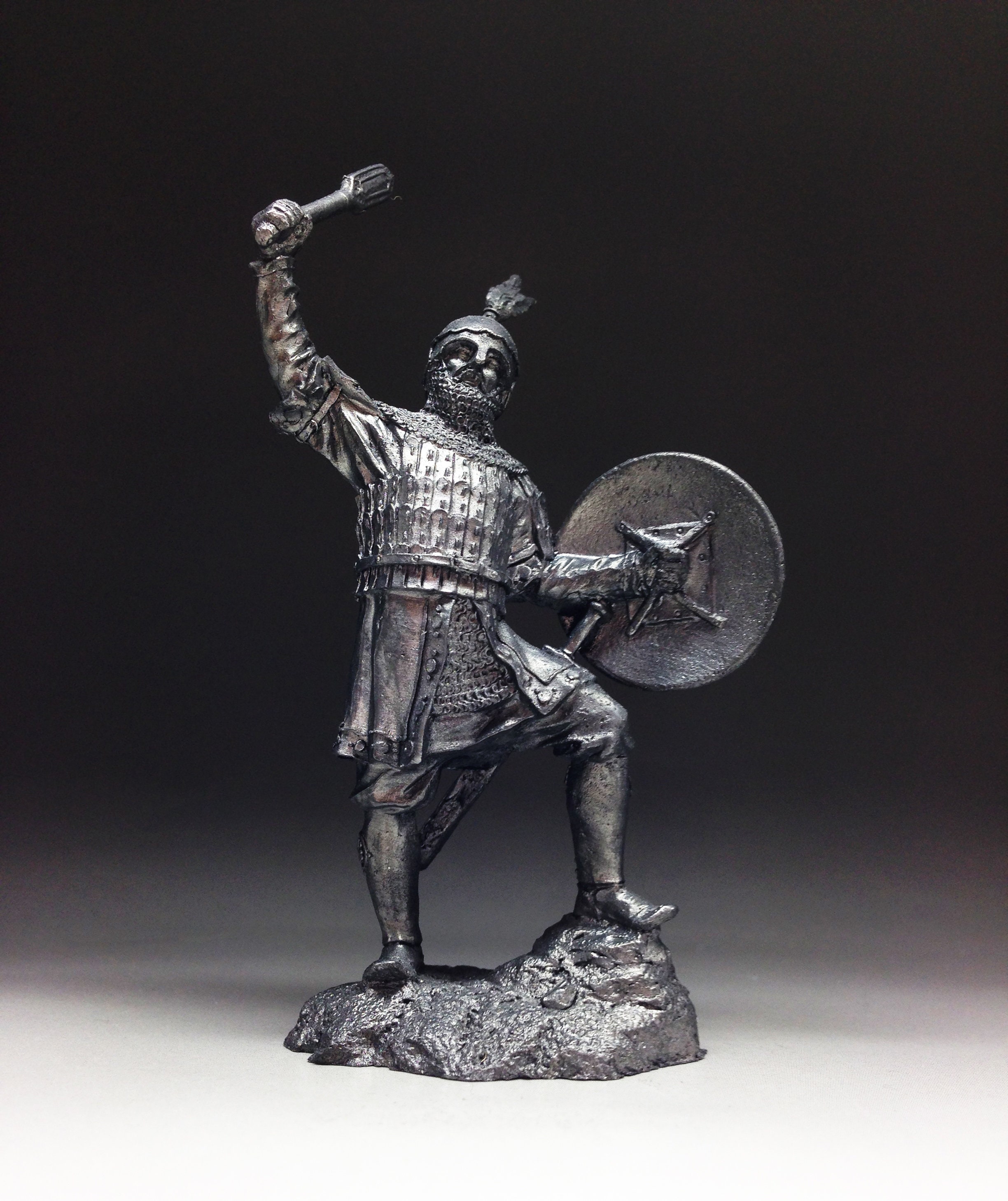 SARACEN WARRIORS Saracen 12th century Metal Figure 1/32 Tin Toy Soldiers
