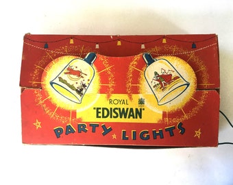A set of Royal "EDISWAN" 1950s Party/Christmas Tree Lights