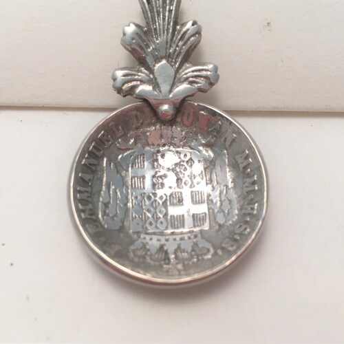 Antique silver coin shops spoon