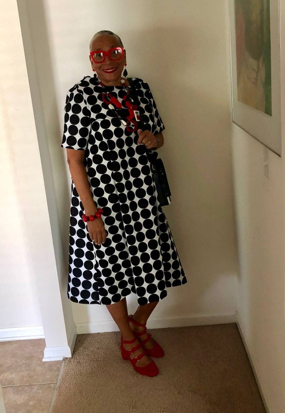 Knee Length Swing Dress