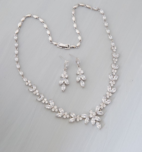 Bridal Jewelry Set, Earrings Necklace Wedding Jewelry, Bridal Necklace, Zircon Necklace, Cibic Zirconia Set RITA, Parure Bijoux Mariage - Etsy Bridal Jewelry Set, Earrings Necklace Wedding Jewelry, Bridal Necklace, Zircon Necklace, Cibic Zirconia Set RITA, Parure Bijoux Mariage - Etsy
