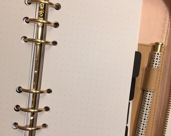 Dot Grid Printed Planner Inserts