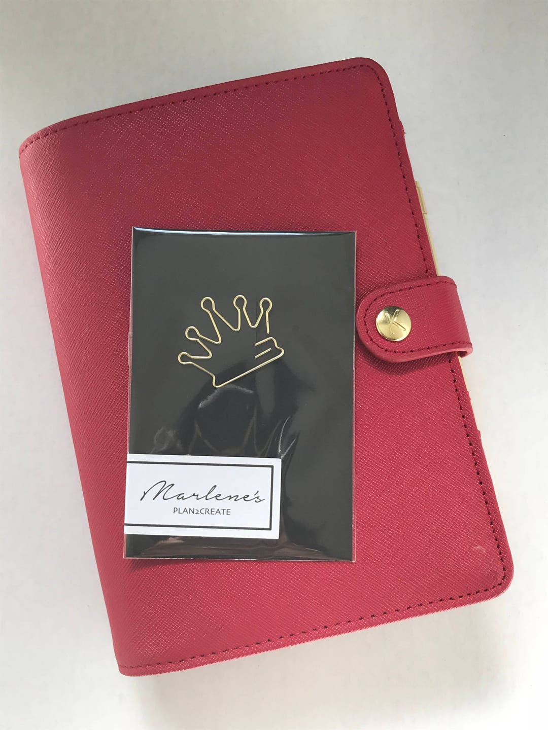 Gold Crown Paper Clip Book Mark Planner Clip Paperclip Etsy