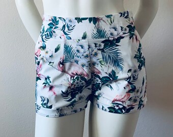 Tropical Flamingo Shorts