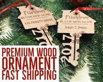 First Home Ornament 2018 First Christmas New Home Ornament Housewarming Gift Our First Home New Home Gift Under 15