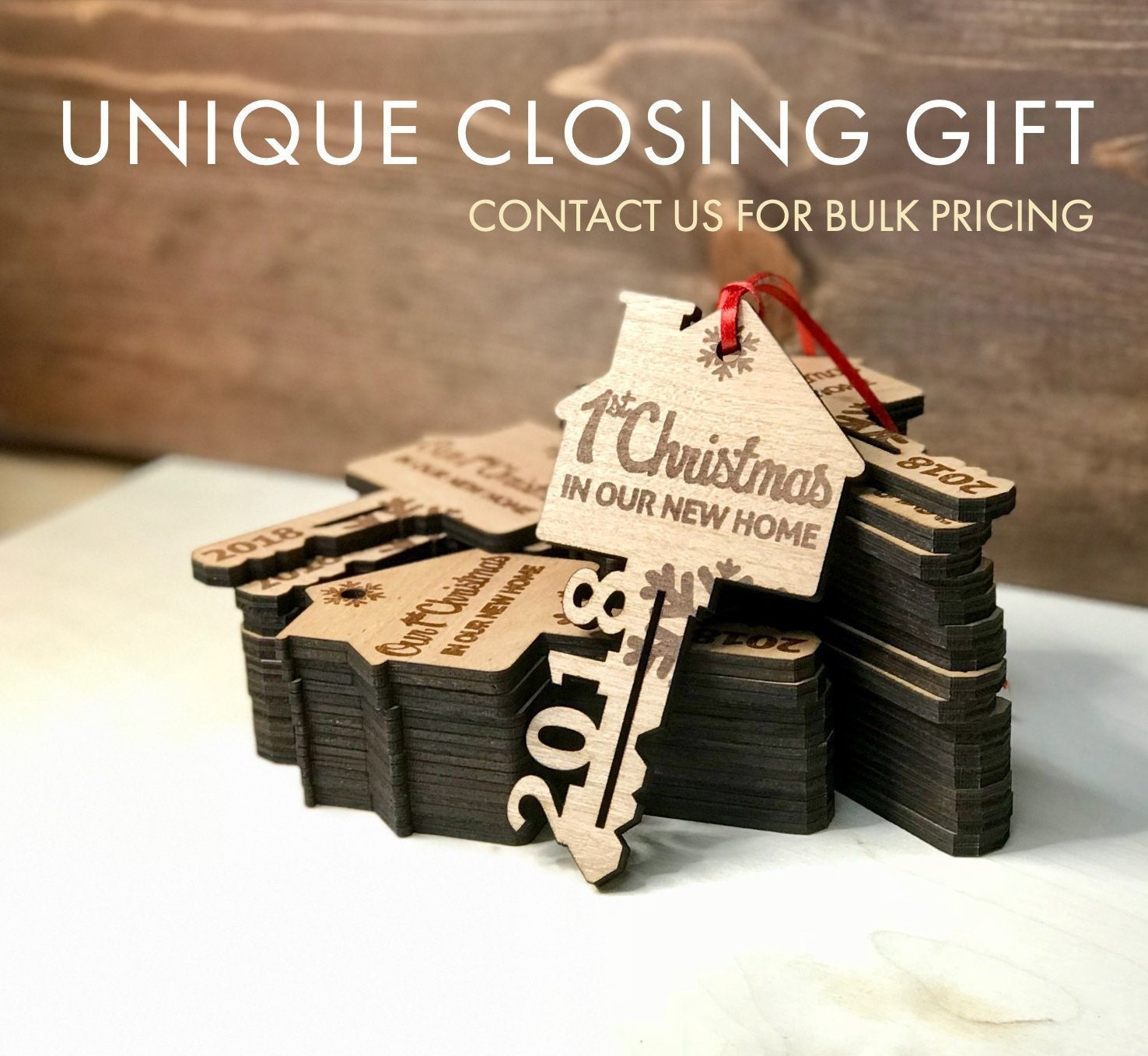 Realtor Closing Gift Real Estate Agent Gifts First Christmas Etsy