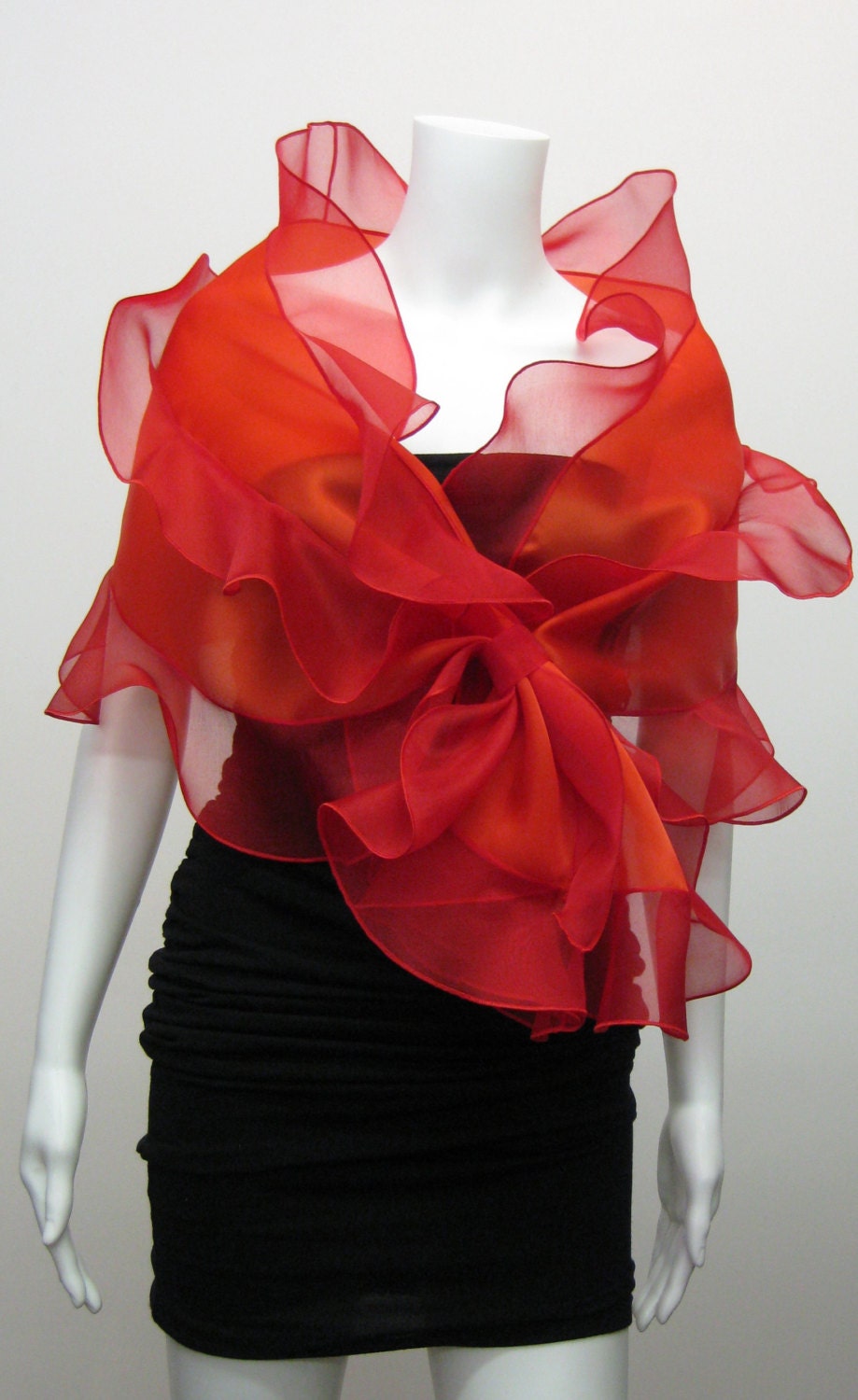 Wrap Shawl Evening Shawl Silk Shawl 