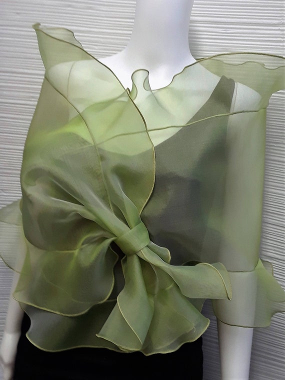 sheer evening wrap