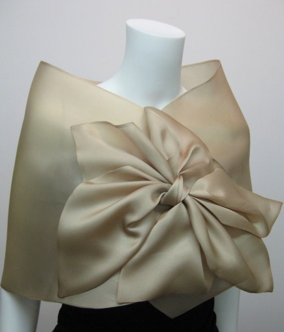 silk evening wrap