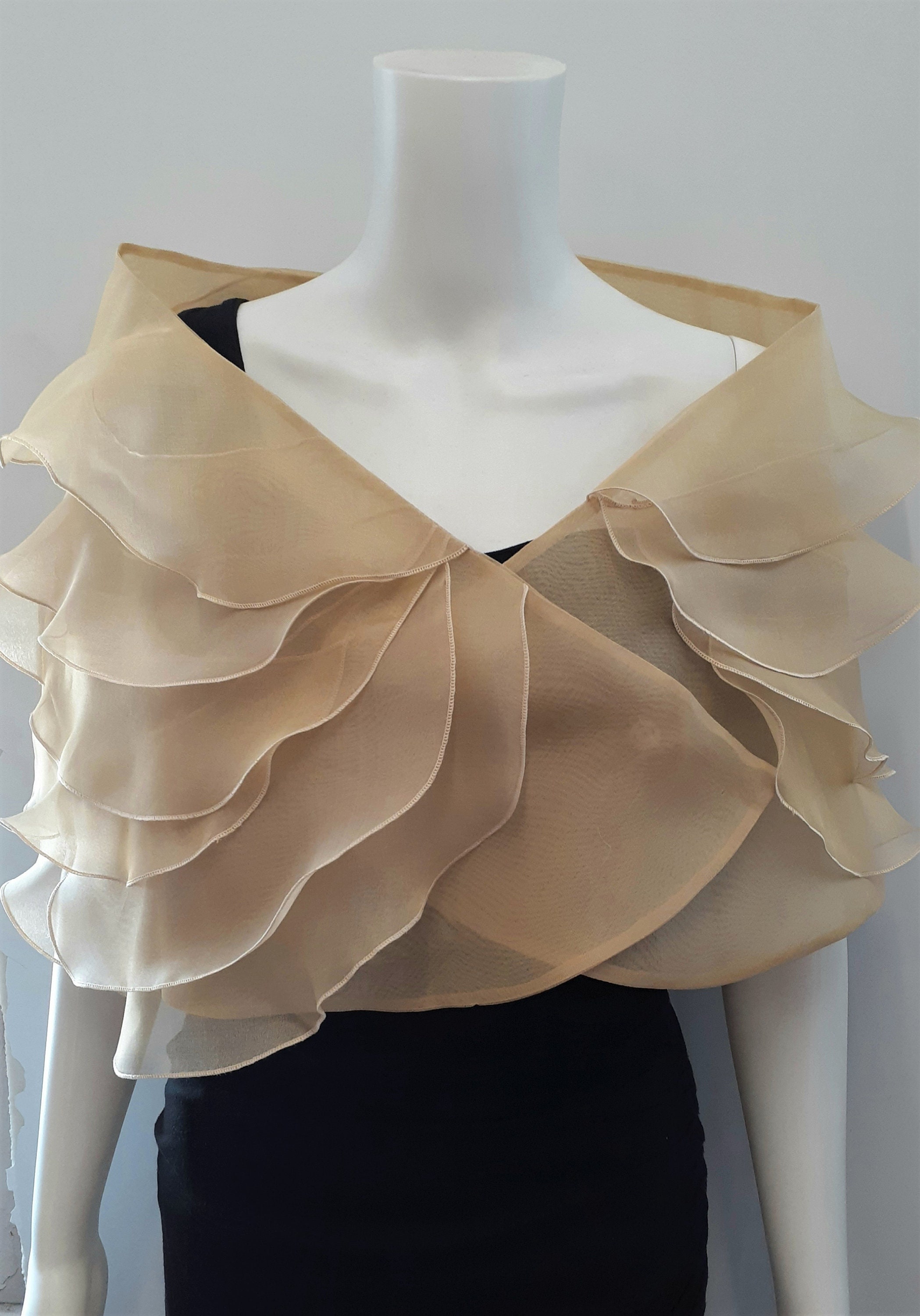 Organza Side Ruffles - Etsy