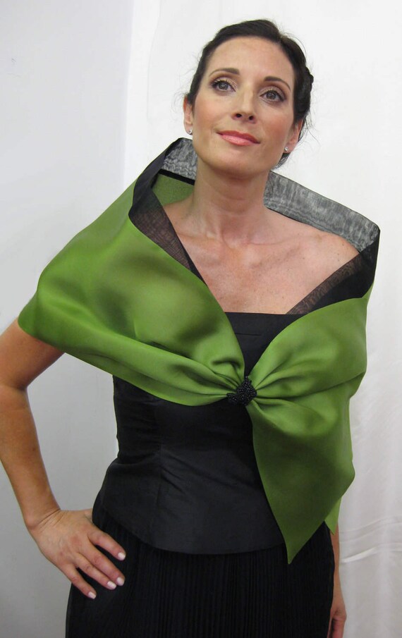 organza evening wrap