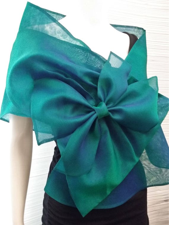 organza evening wrap