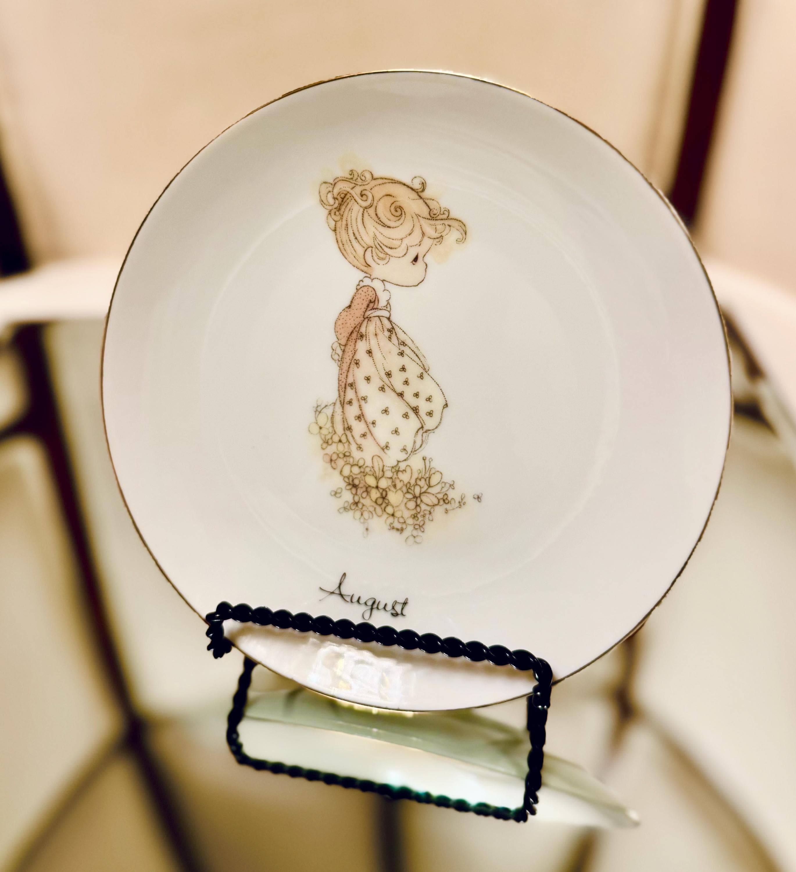Precious Moments Month Plates - Etsy