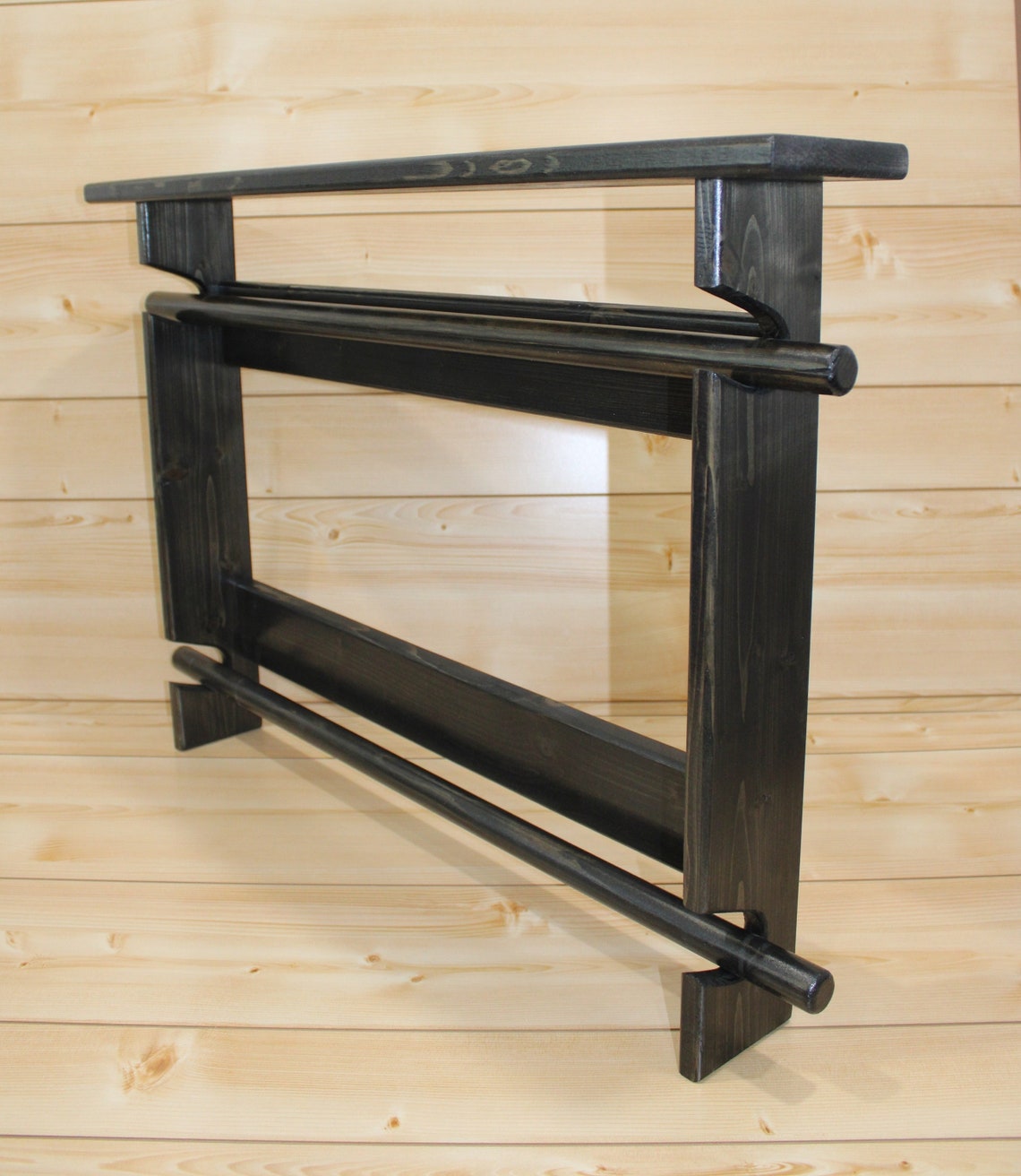 Quilt Rack Black Quilt Rack Quilt Rack With Shelf Afghan Etsy