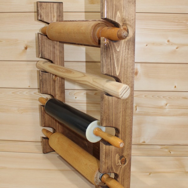 Rolling Pin Stand Etsy
