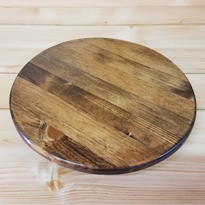 Lazy Susan Turntable - Wooden Lazy Susan Turntable - Pine Lazy Susan - Rustic Wooden Turntable - Rustic Lazy Susan - Rustic Home Decor