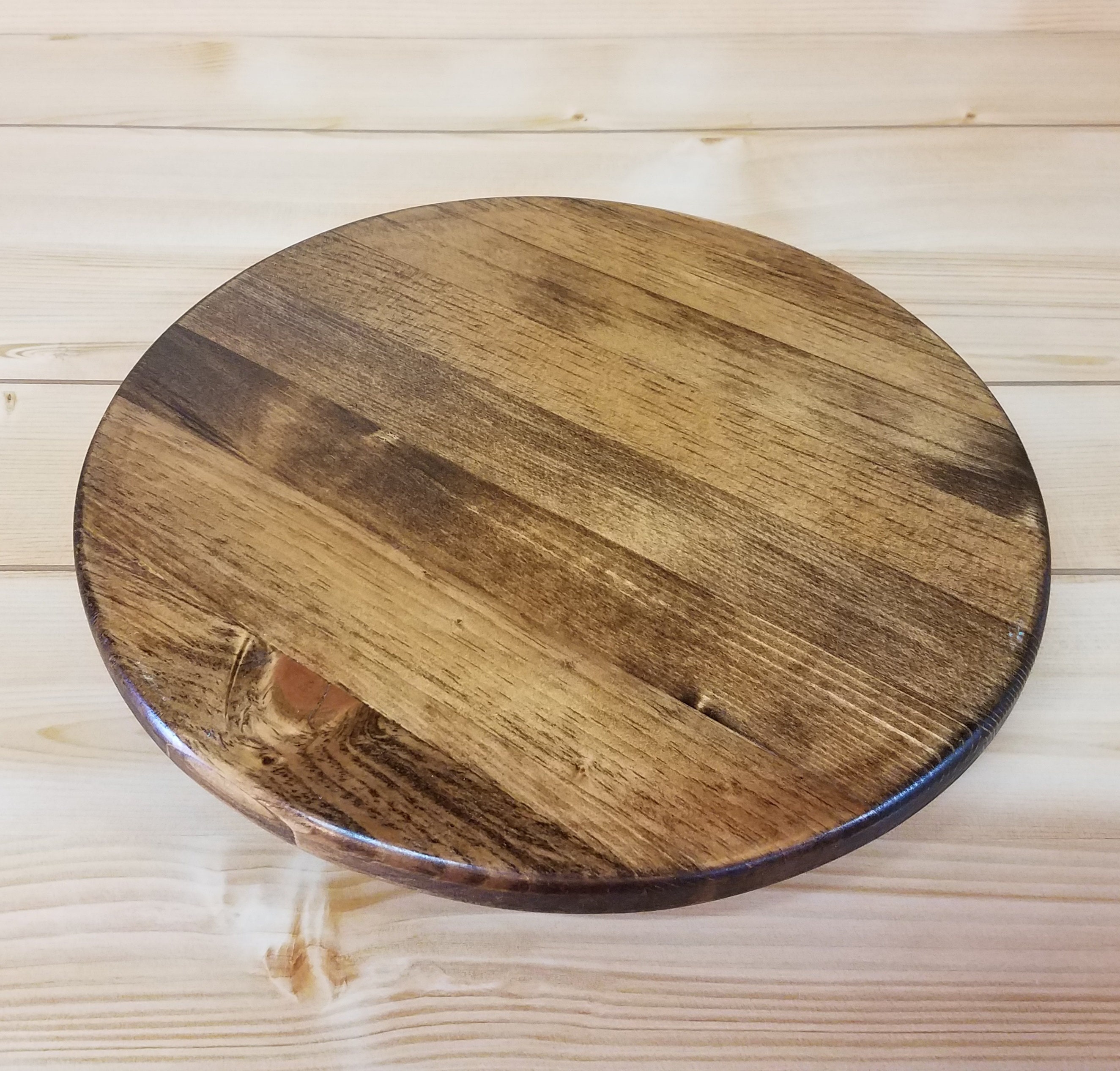 Lazy Susan Turntable Wooden Lazy Susan Turntable Pine Lazy Etsy