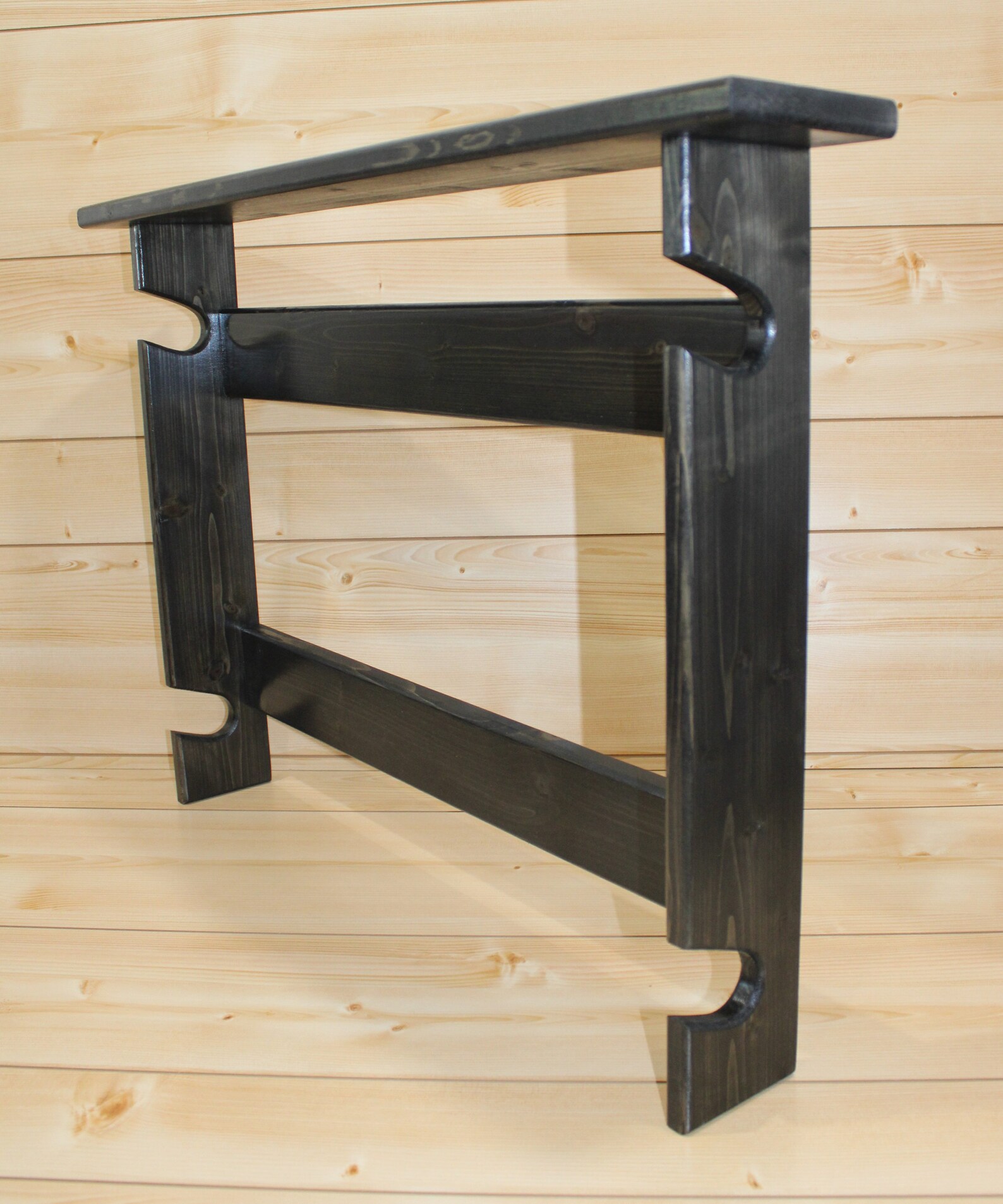 Quilt Rack Black Quilt Rack Quilt Rack With Shelf Afghan Etsy