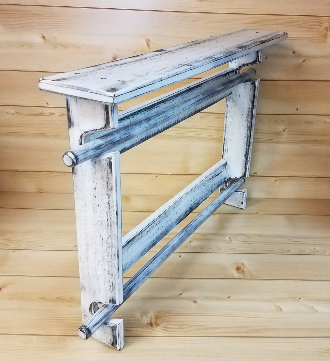 Quilt Rack Antique White Quilt Rack Wood Quilt Rack Etsy