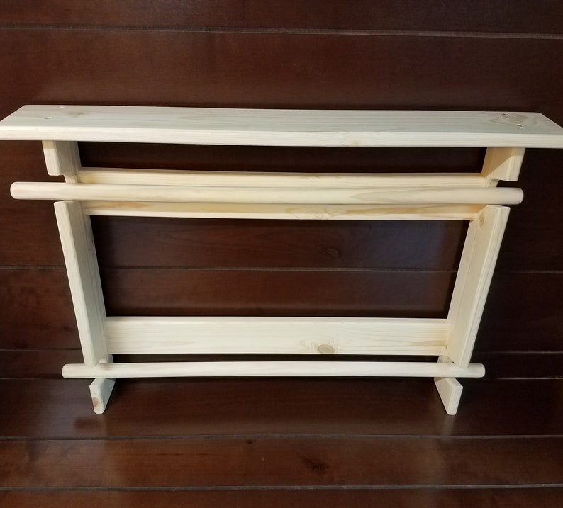 Quilt Rack Wooden Quilt Rack Quilt Rack With Shelf Etsy