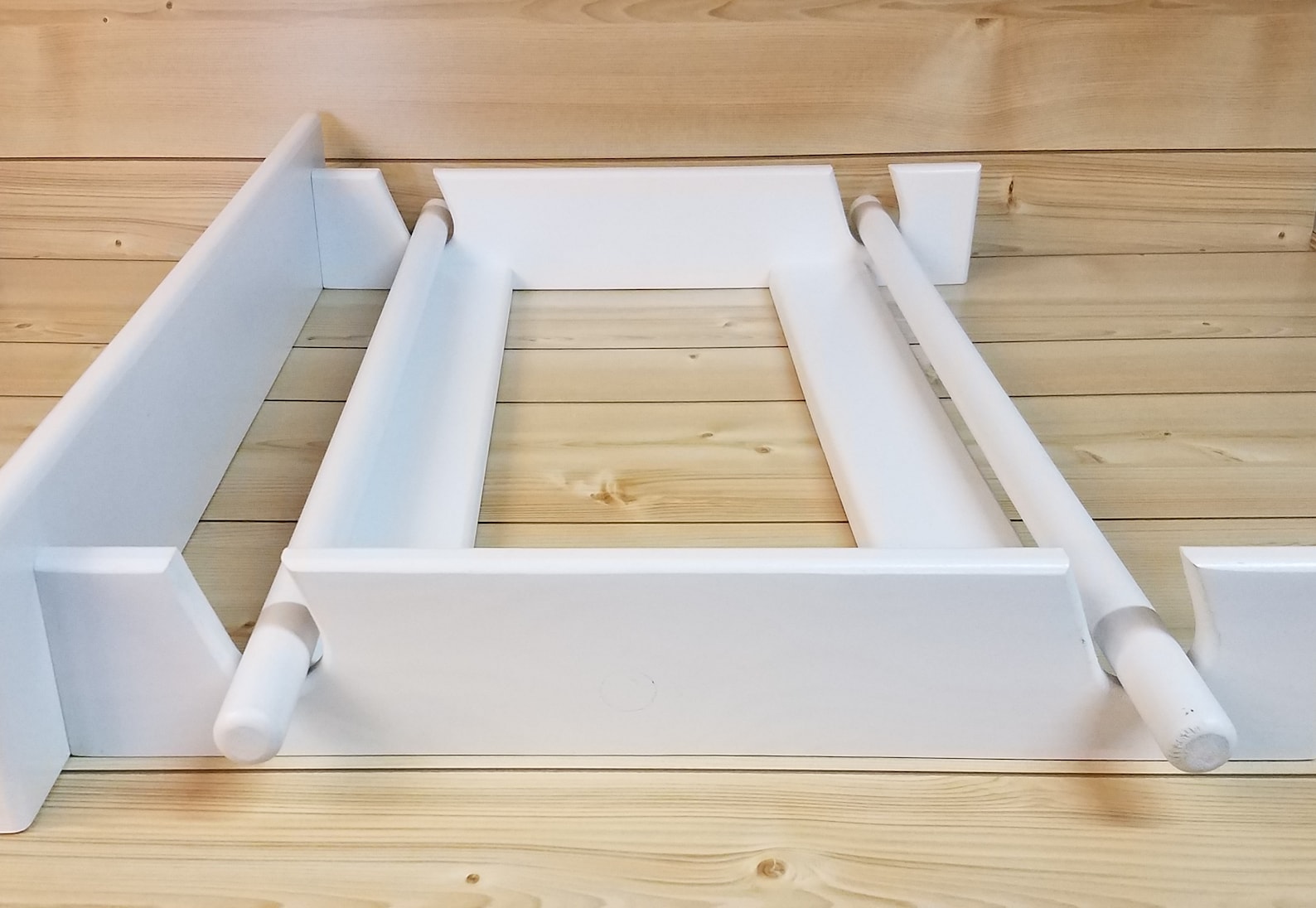 Quilt Rack White Quilt Rack Quilt Rack With Shelf Afghan Etsy