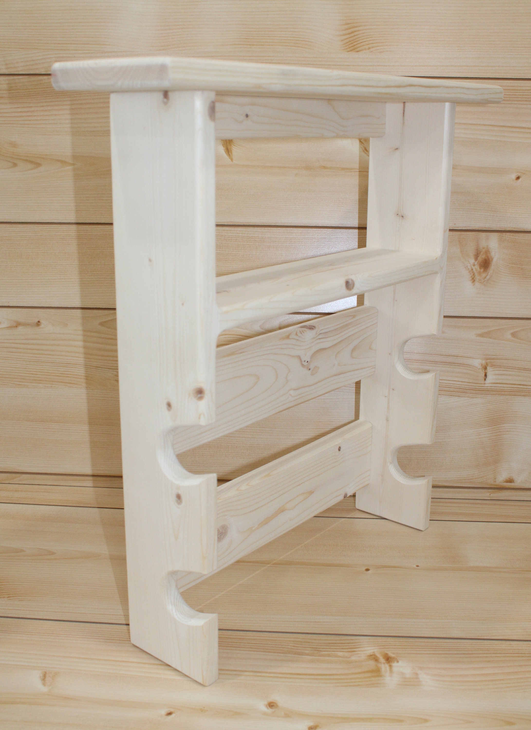 Rolling Pin Rack With Double Shelves - Multiple Rolling Pin Rack ...