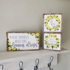Lemon Decor Set