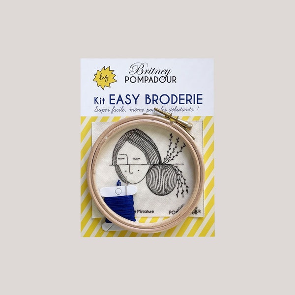 Déstructurée - Big EASY BRODERIE kit de Britney Pompadour et Délicate Miniature