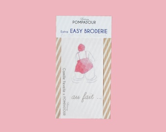The Lady - Embroidery patterns, Extra EASY EMBROIDERY