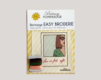 Love at first sight, Polaroid - Embroidery patterns, Extra Big EASY BRODERIE